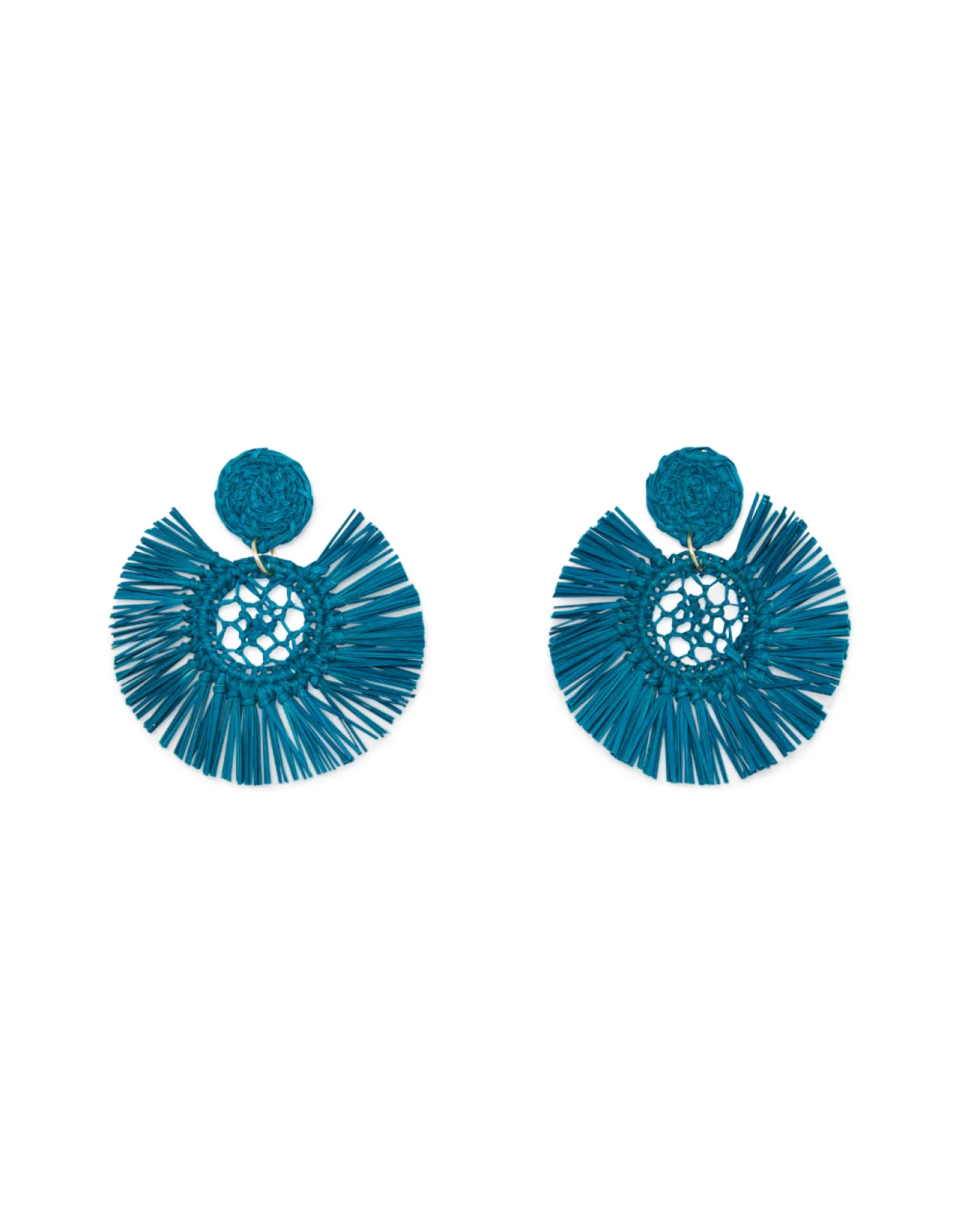 Miphai Bijoux-Boucle d'oreille bleue Palma Bogota