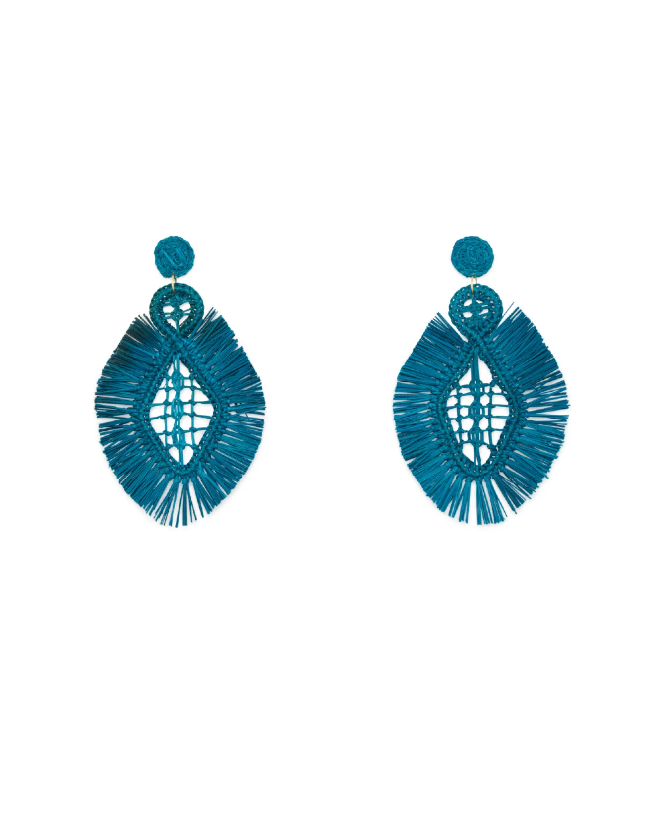 Miphai Bijoux-Boucle d'oreille bleue Palma Manizales