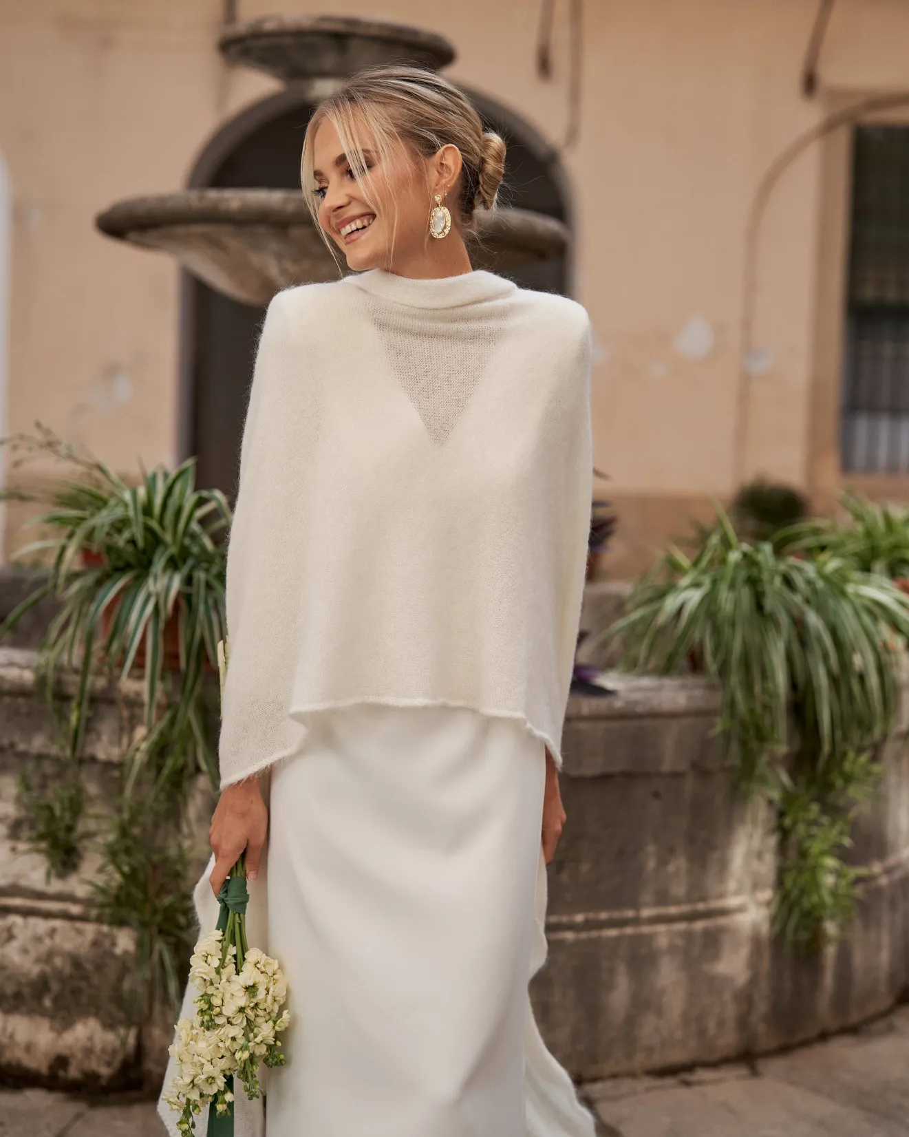 Miphai Communions Ou Baptêmes | MariÉe-Cape Mohair Blanche